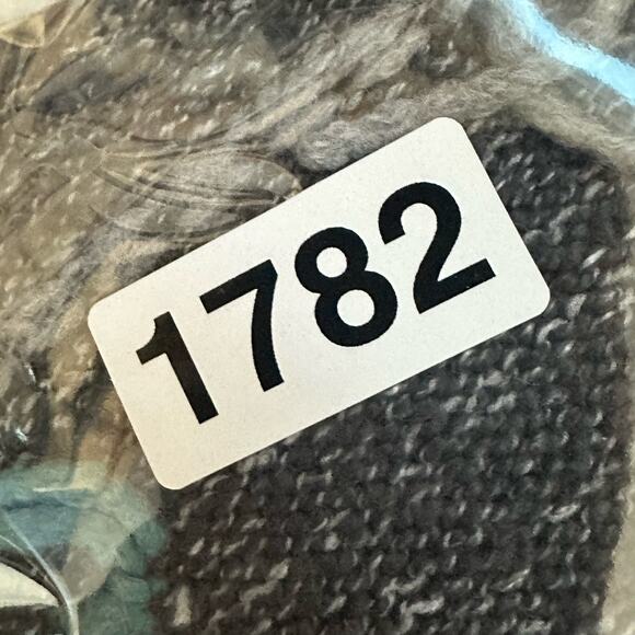 J Jill Sweater Womens Extra Small Gray PureJill Embroidered Knit Boho Artsy Wool - Picture 14 of 14